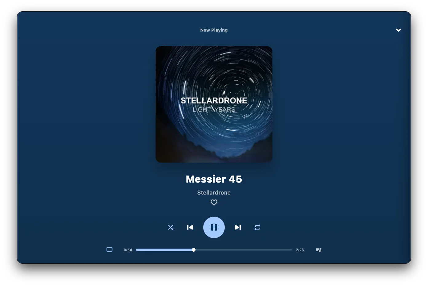 Ariami desktop app on macOS